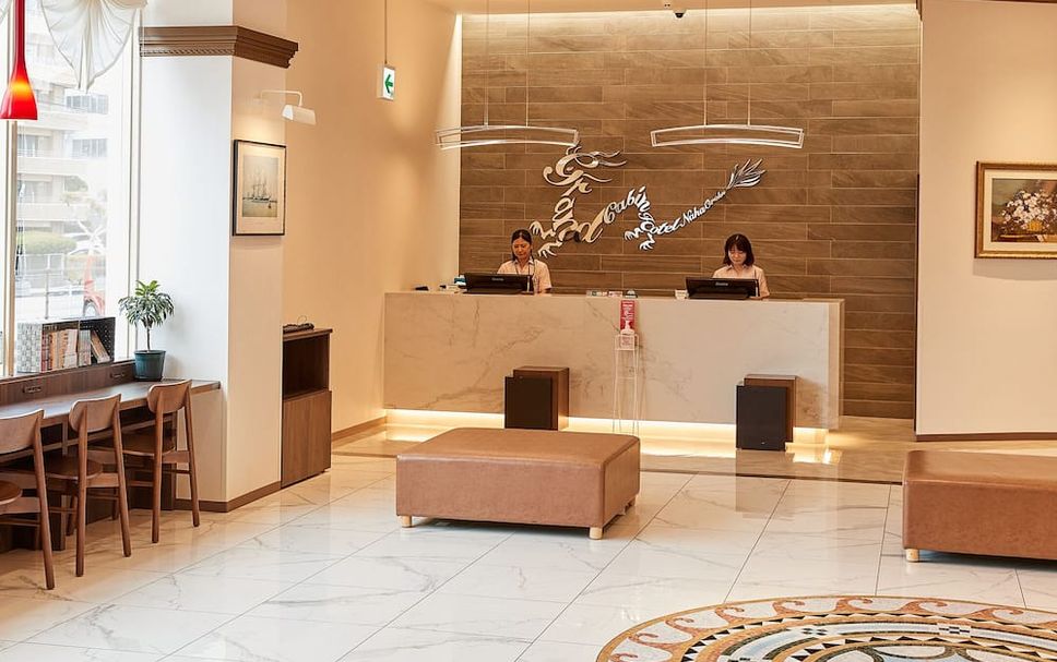 フロントデスク 写真