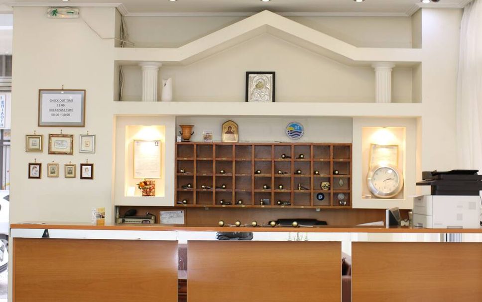 フロントデスク 写真