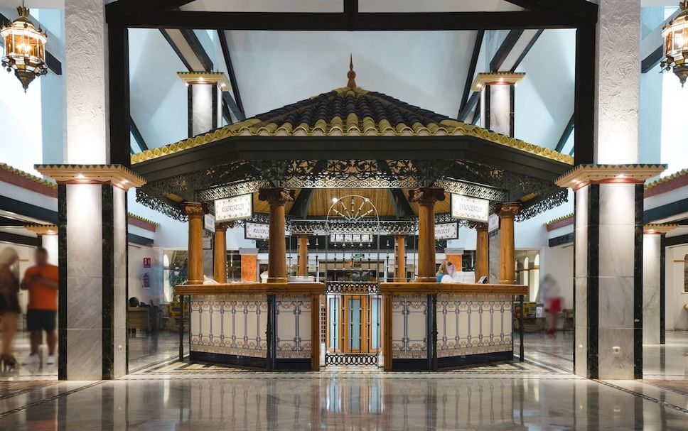 フロントデスク 写真