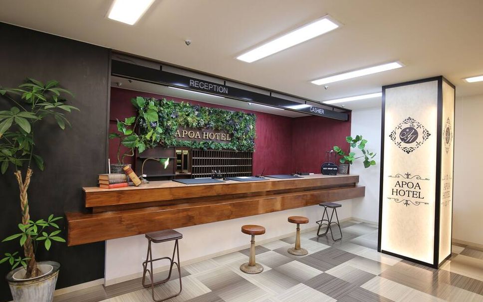 フロントデスク 写真