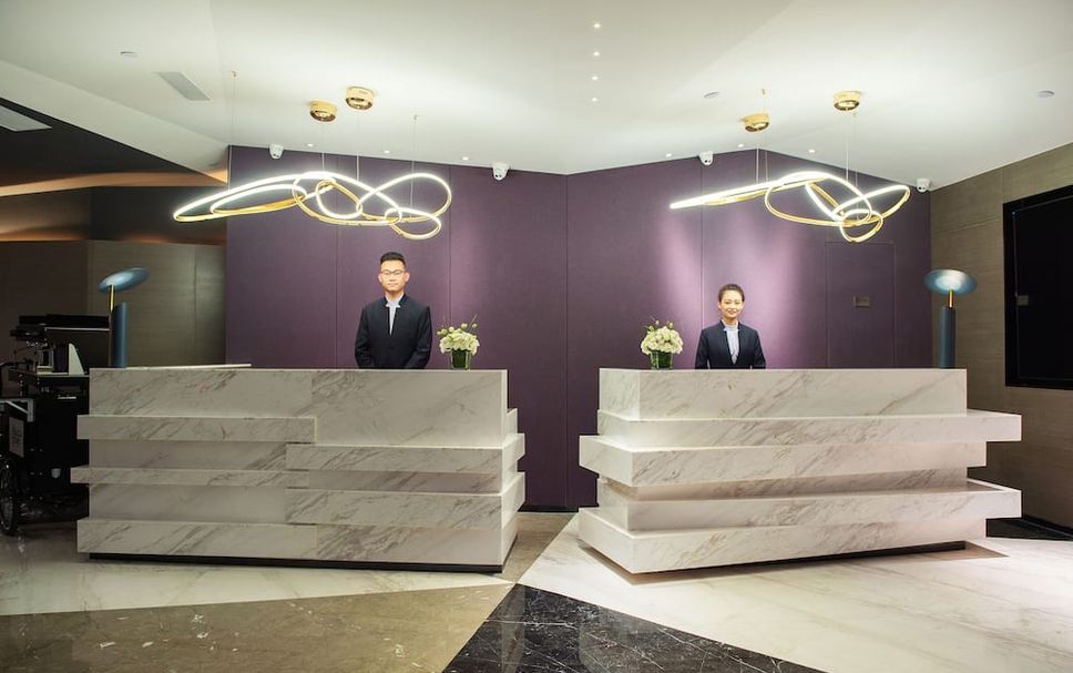 フロントデスク 写真