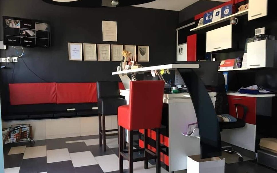 フロントデスク 写真