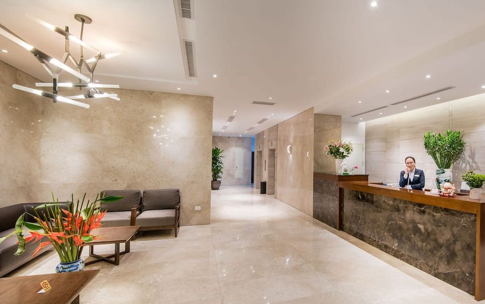 フロントデスク 写真