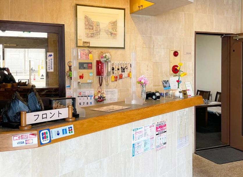 フロントデスク 写真