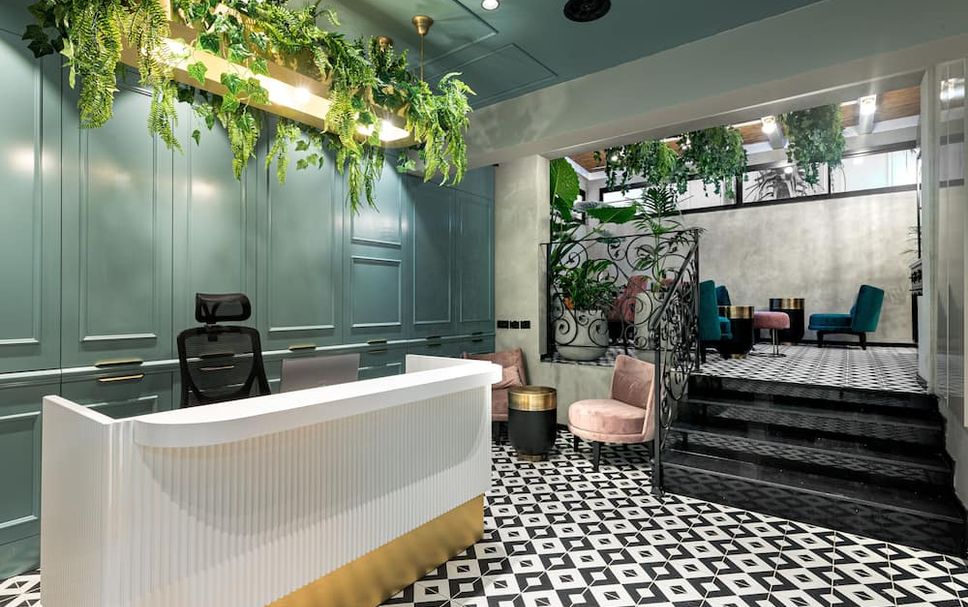 フロントデスク 写真