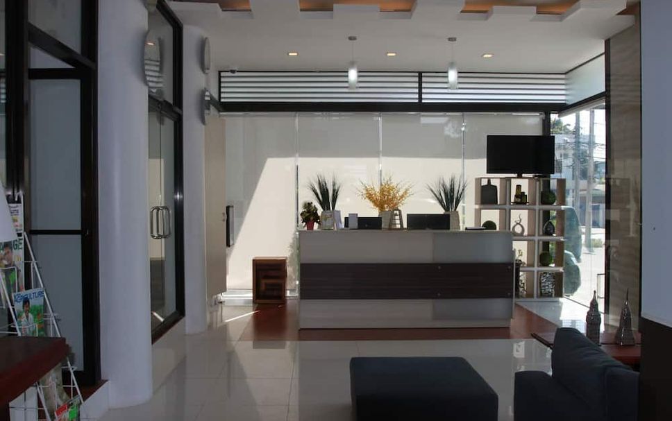 フロントデスク 写真