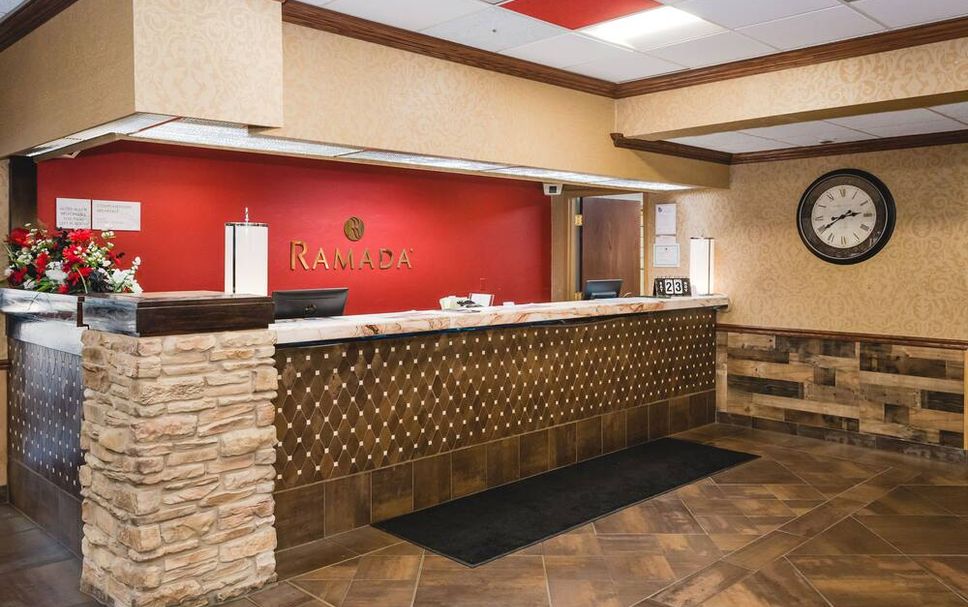 フロントデスク 写真