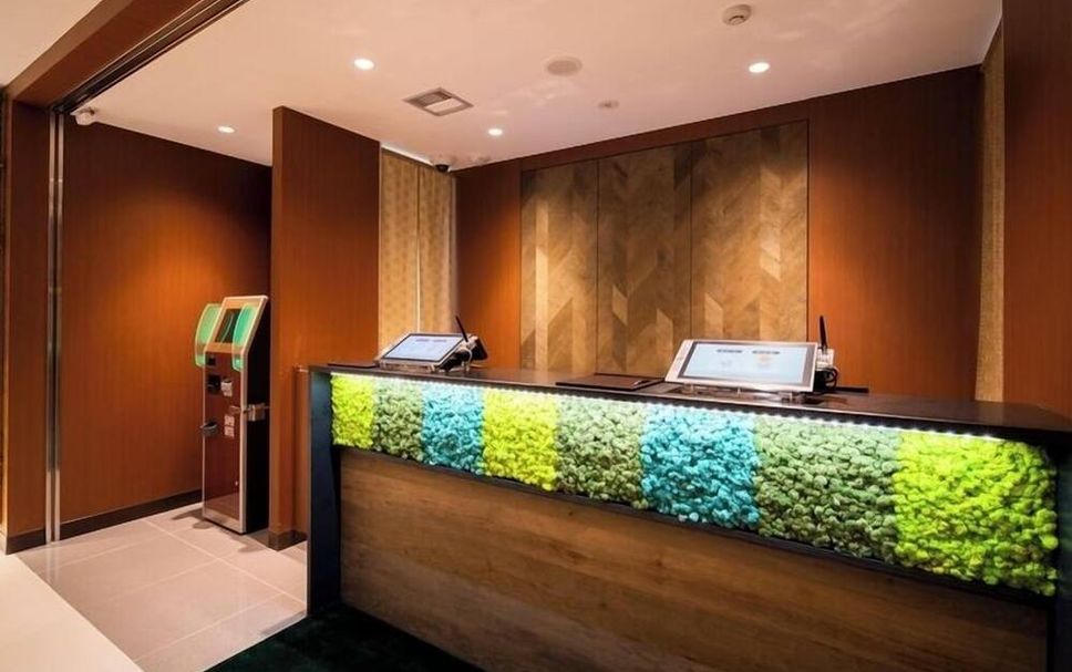 フロントデスク 写真