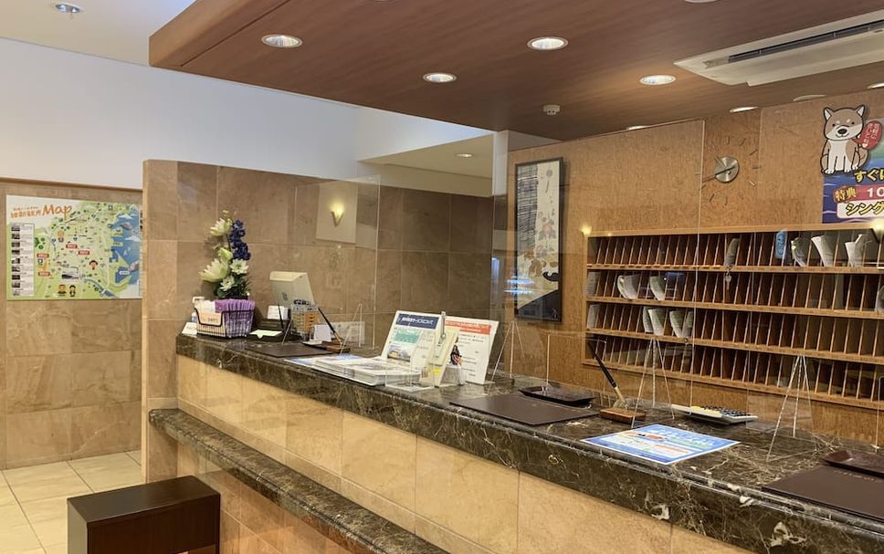 フロントデスク 写真