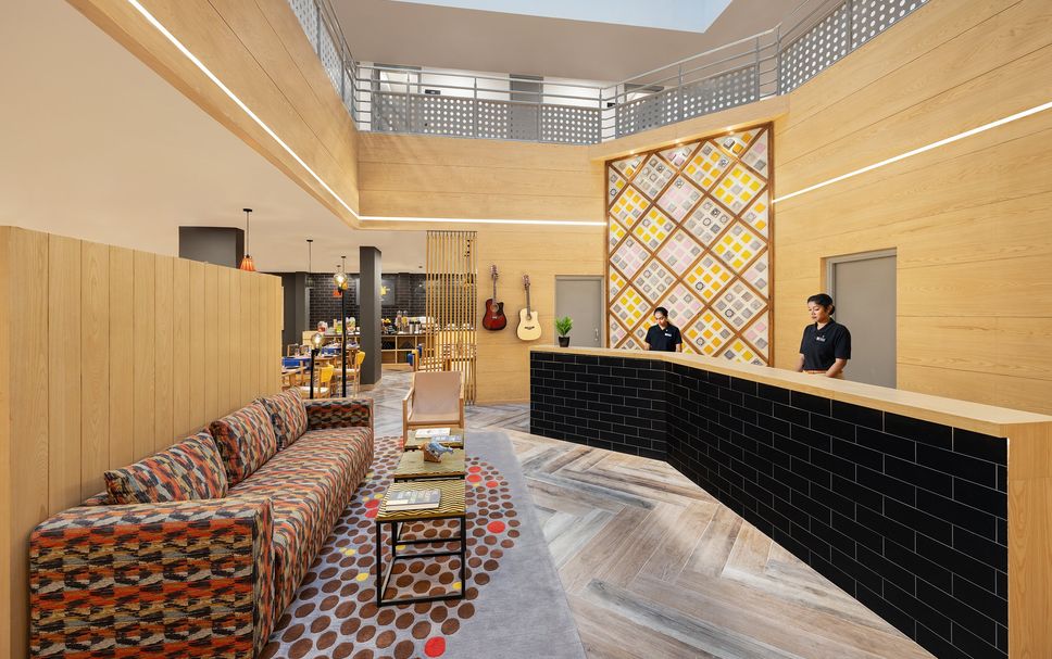 フロントデスク 写真