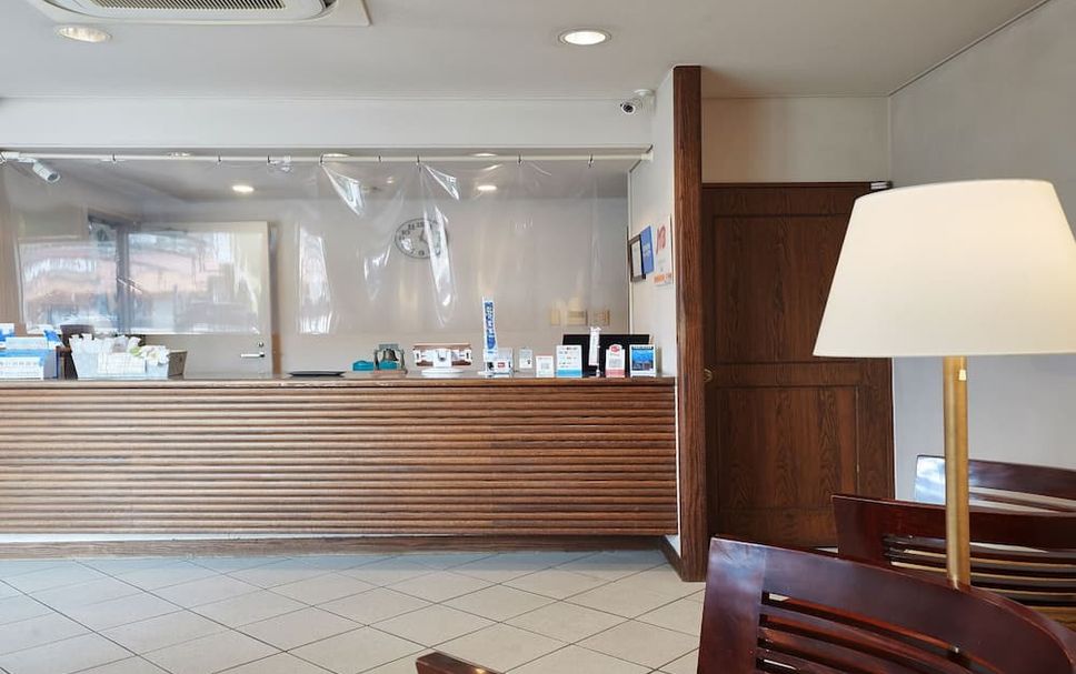 フロントデスク 写真