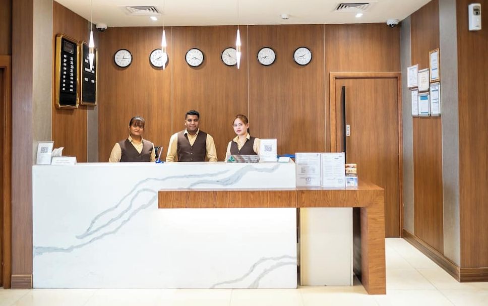 フロントデスク 写真