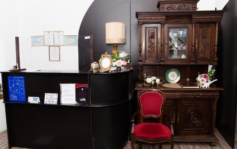 フロントデスク 写真