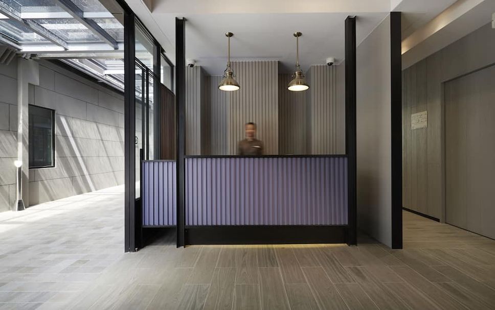 フロントデスク 写真