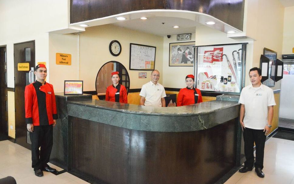 フロントデスク 写真