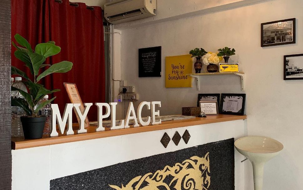 フロントデスク 写真