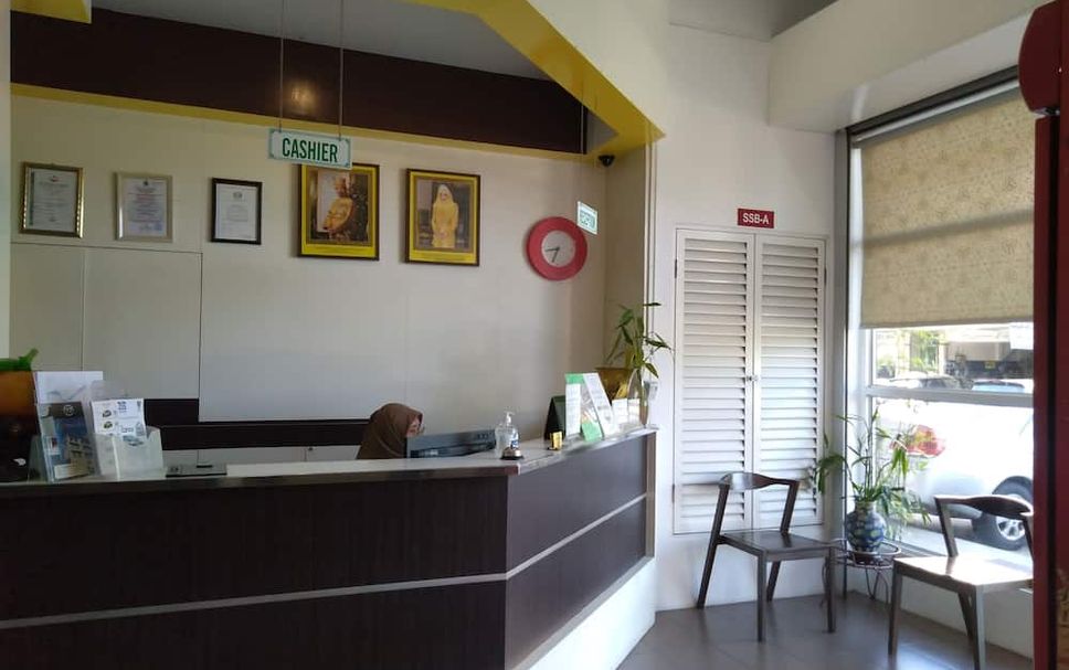 フロントデスク 写真