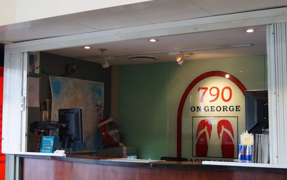 フロントデスク 写真