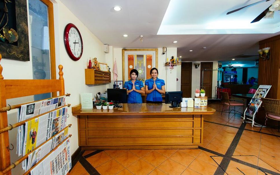 フロントデスク 写真