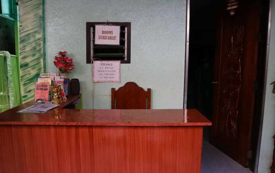 フロントデスク 写真