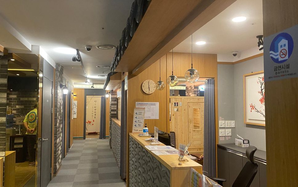 フロントデスク 写真