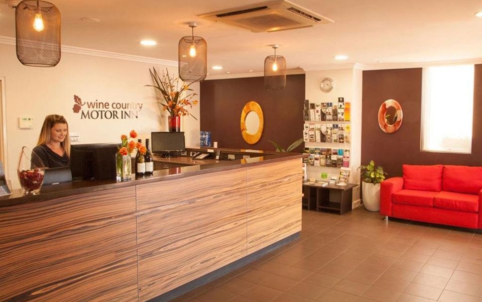 フロントデスク 写真