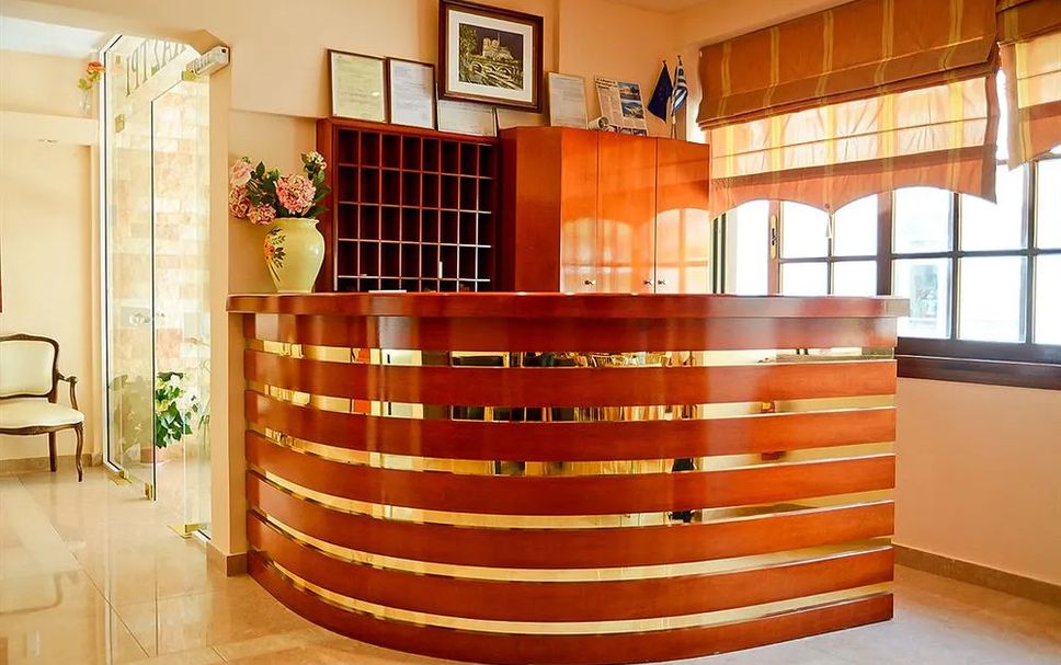 フロントデスク 写真