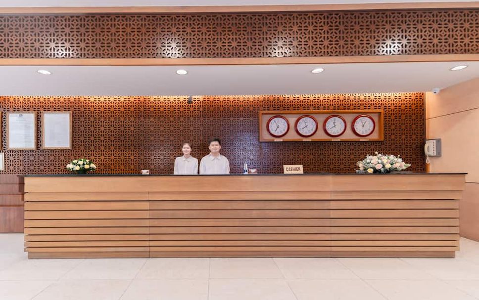 フロントデスク 写真