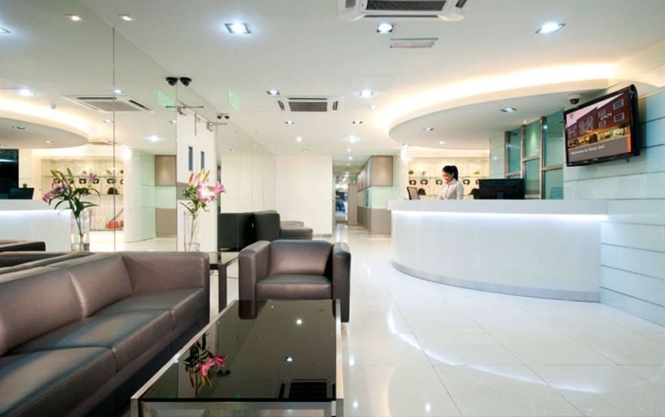 フロントデスク 写真