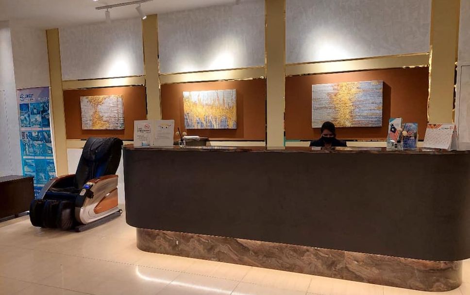 フロントデスク 写真