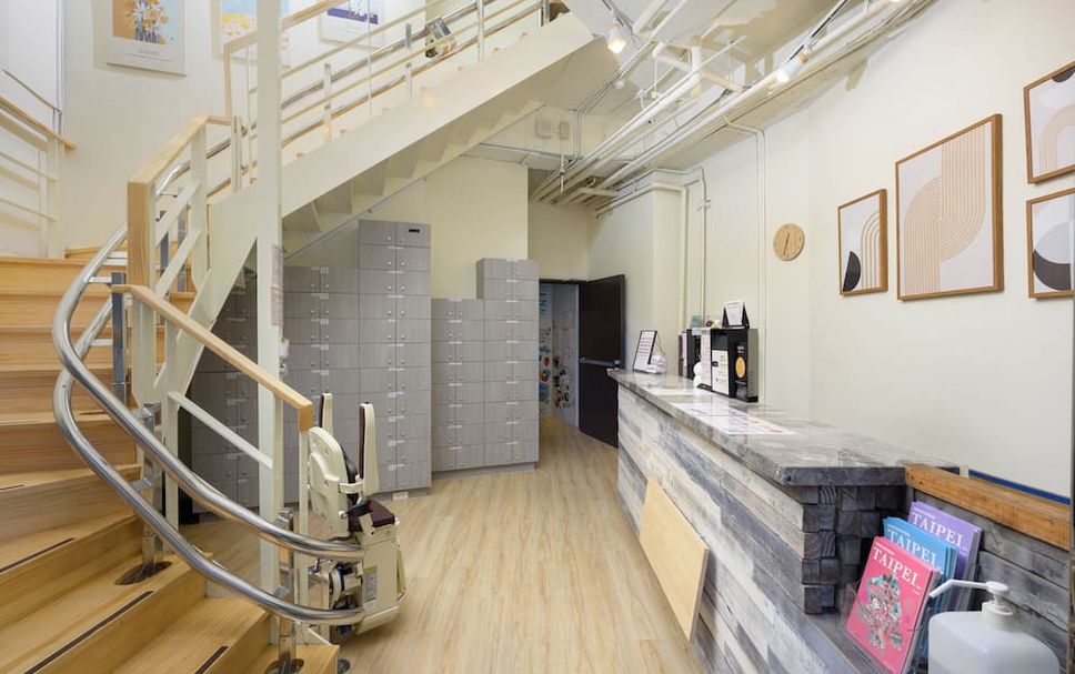 フロントデスク 写真