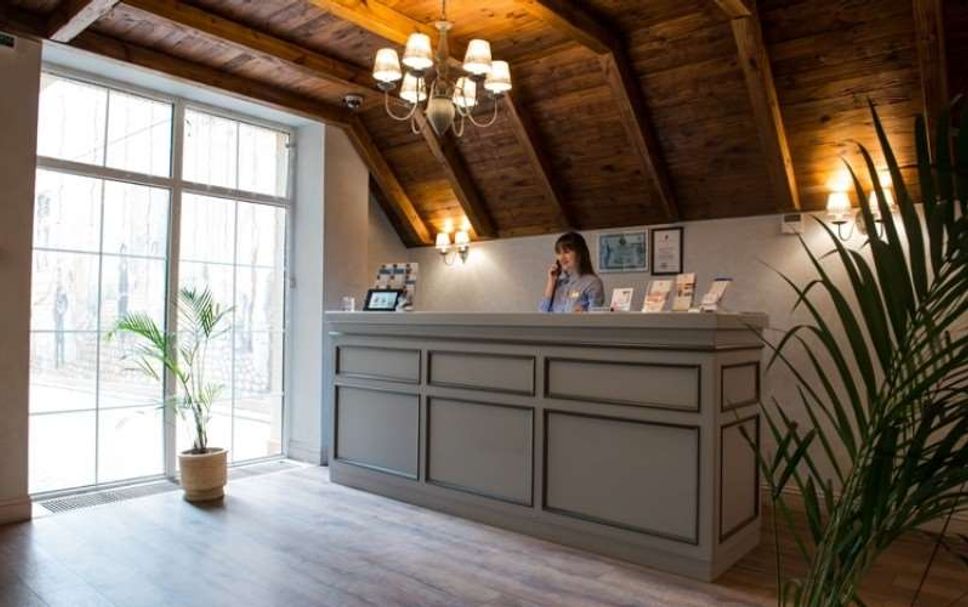 フロントデスク 写真