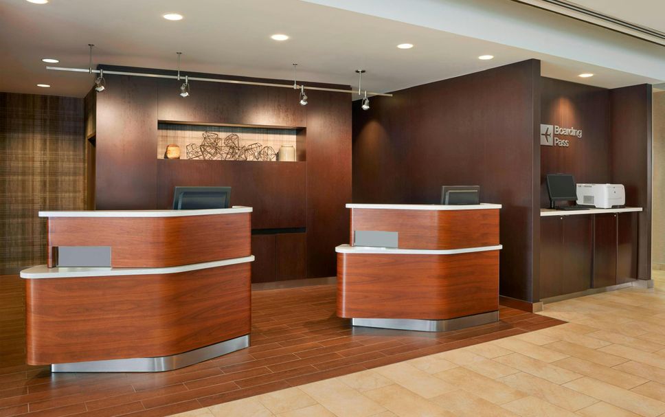 フロントデスク 写真