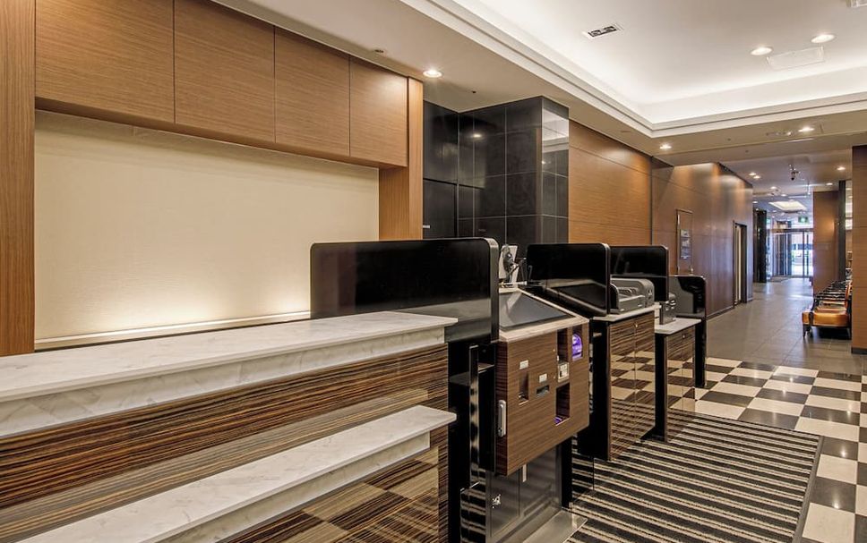 フロントデスク 写真