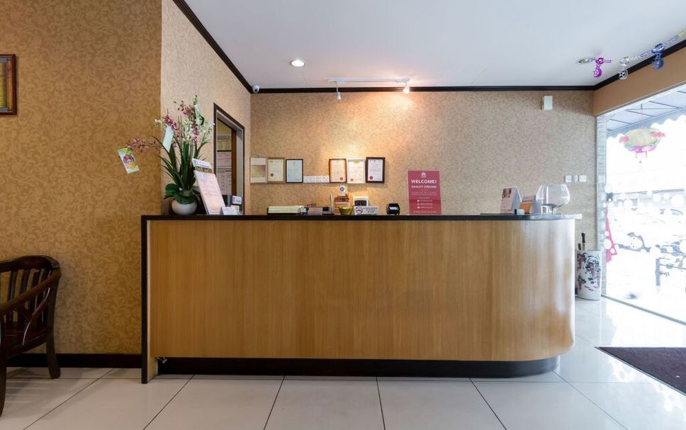 フロントデスク 写真