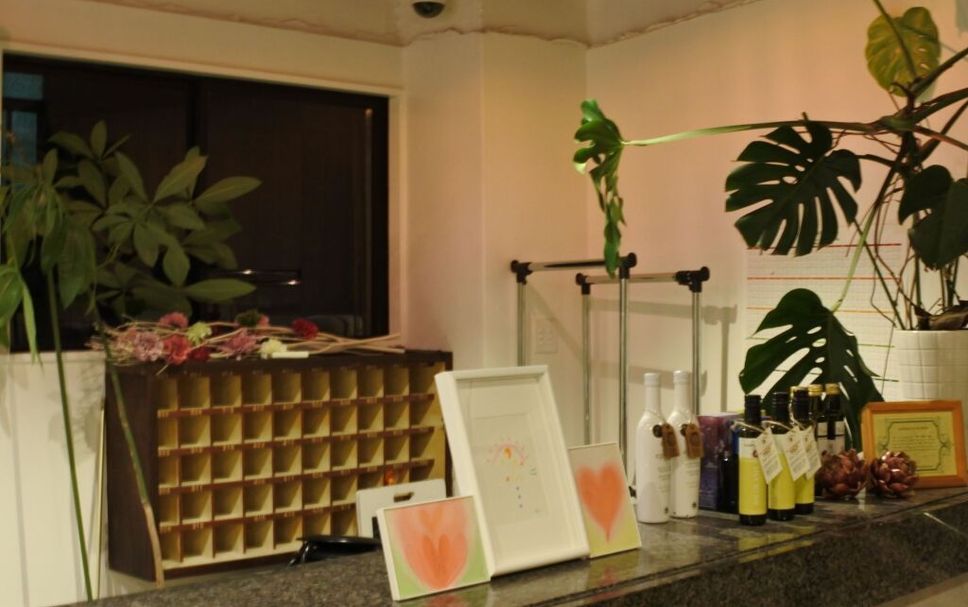 フロントデスク 写真