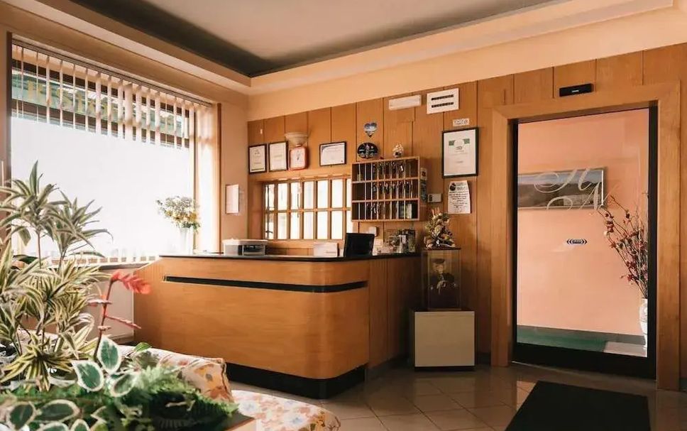 フロントデスク 写真