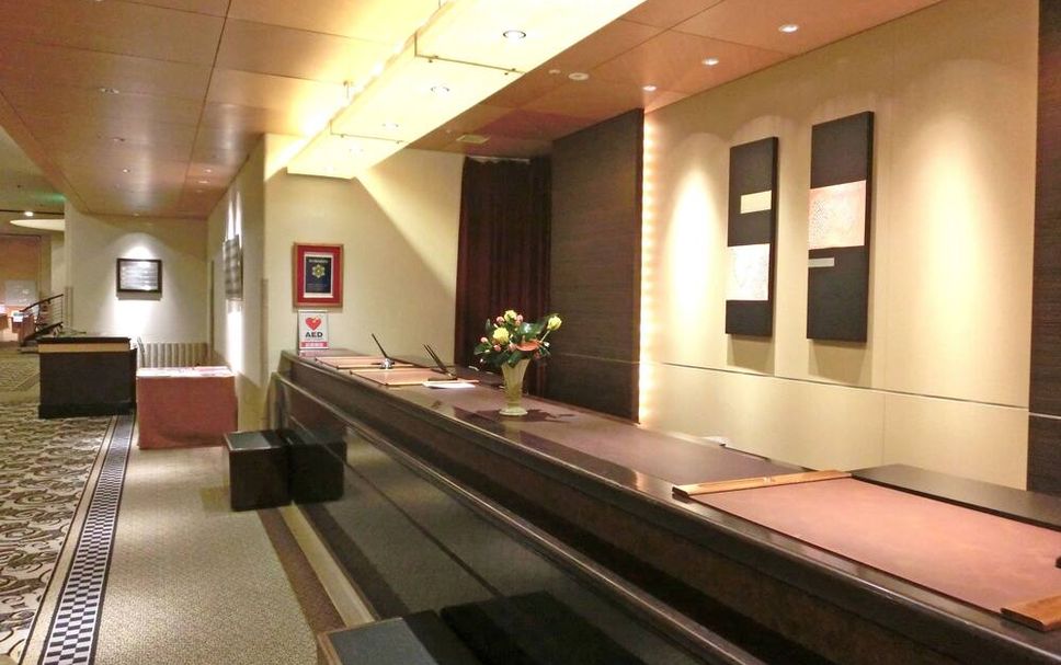 フロントデスク 写真