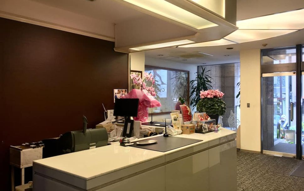 フロントデスク 写真