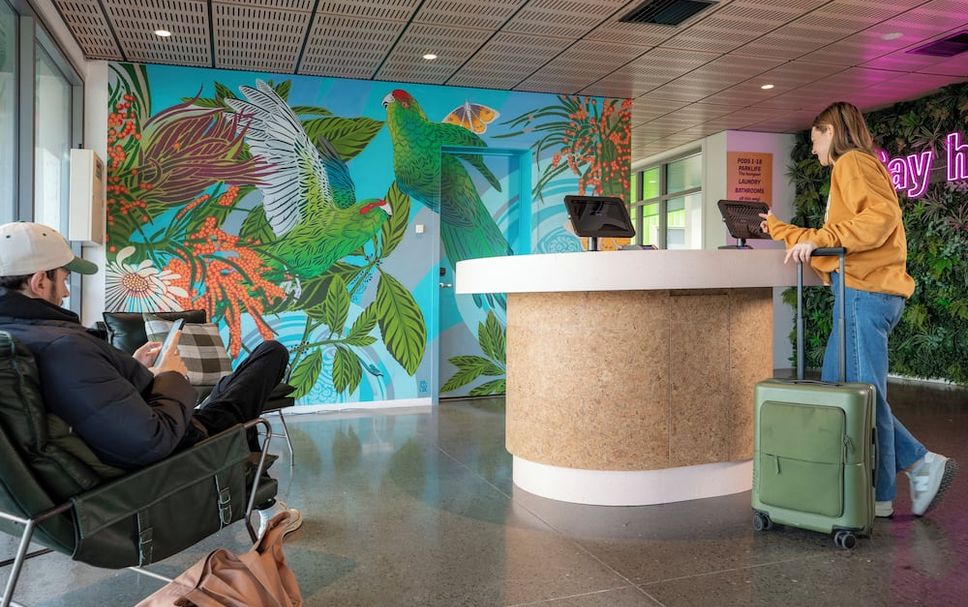 フロントデスク 写真