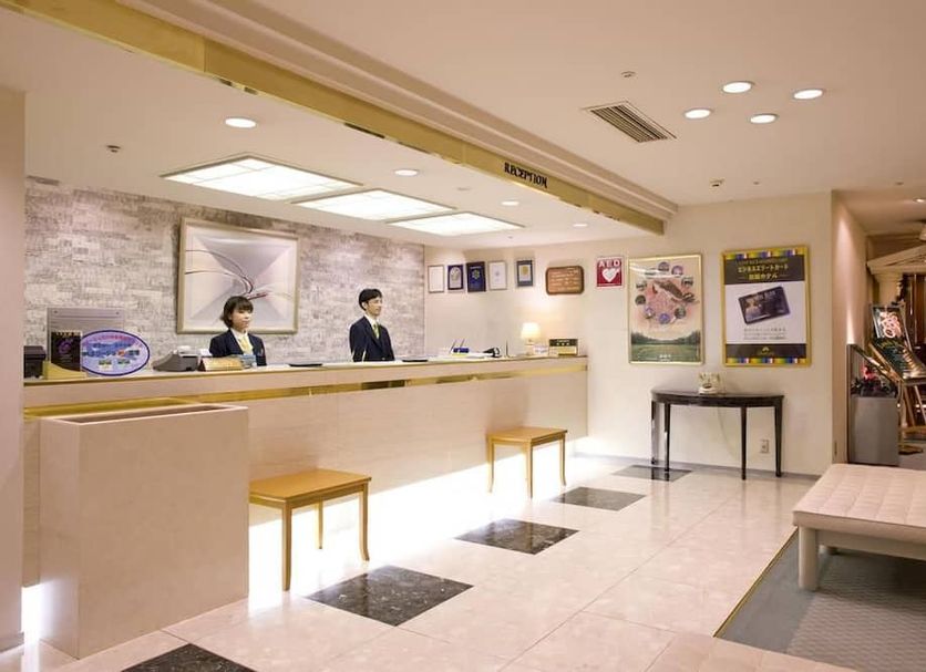 フロントデスク 写真