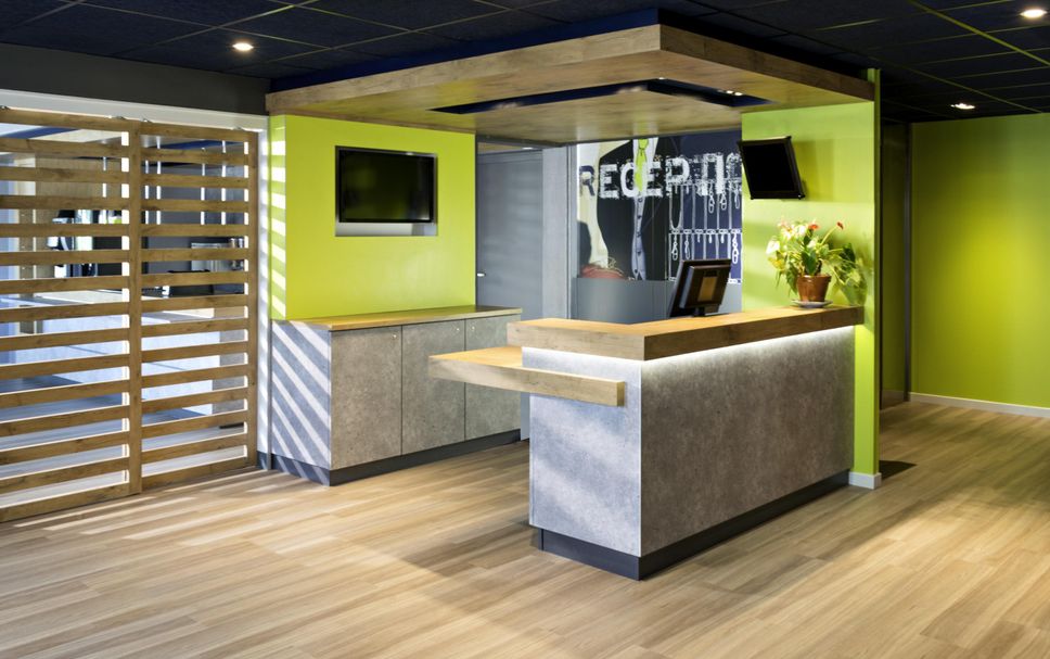 フロントデスク 写真