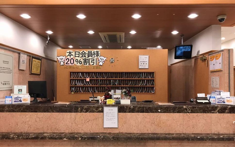 フロントデスク 写真