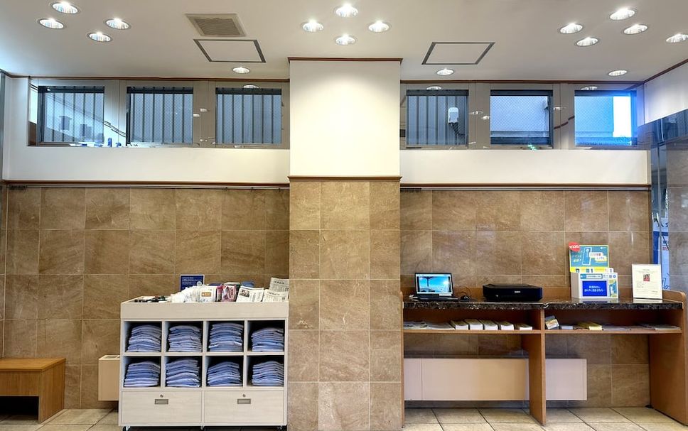 フロントデスク 写真