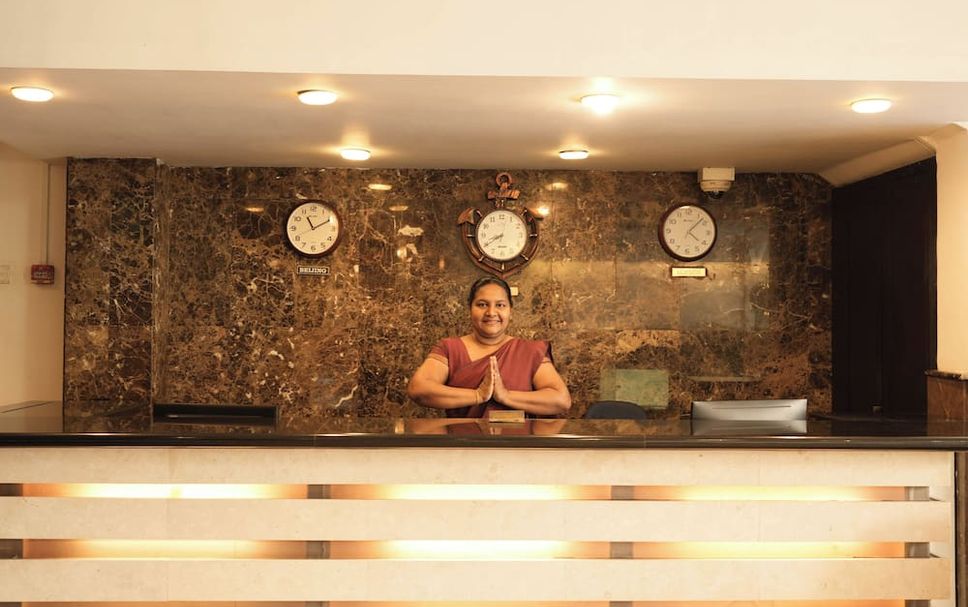 フロントデスク 写真