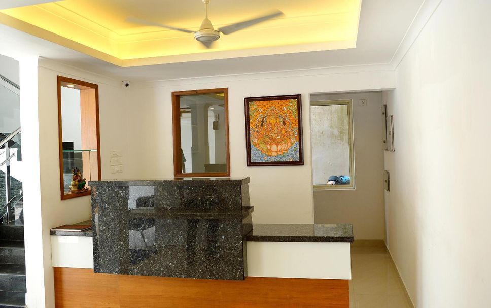 フロントデスク 写真