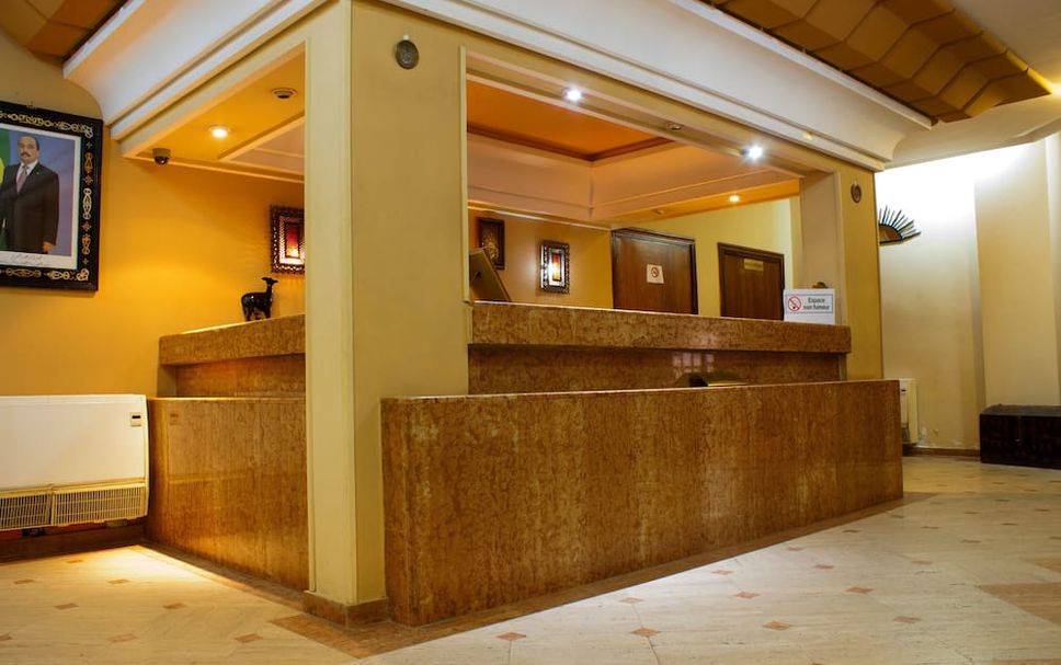 フロントデスク 写真