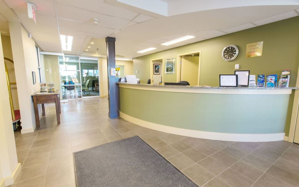 フロントデスク 写真