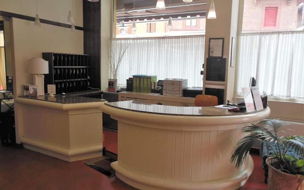 フロントデスク 写真