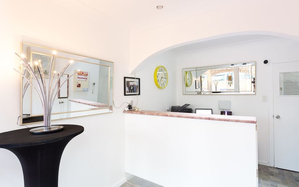 フロントデスク 写真